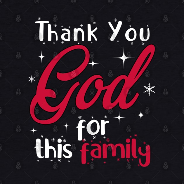 thankful family thank you god by moidres